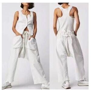 NWT Free People Runyon Oversized Harem Drawstring Pants S